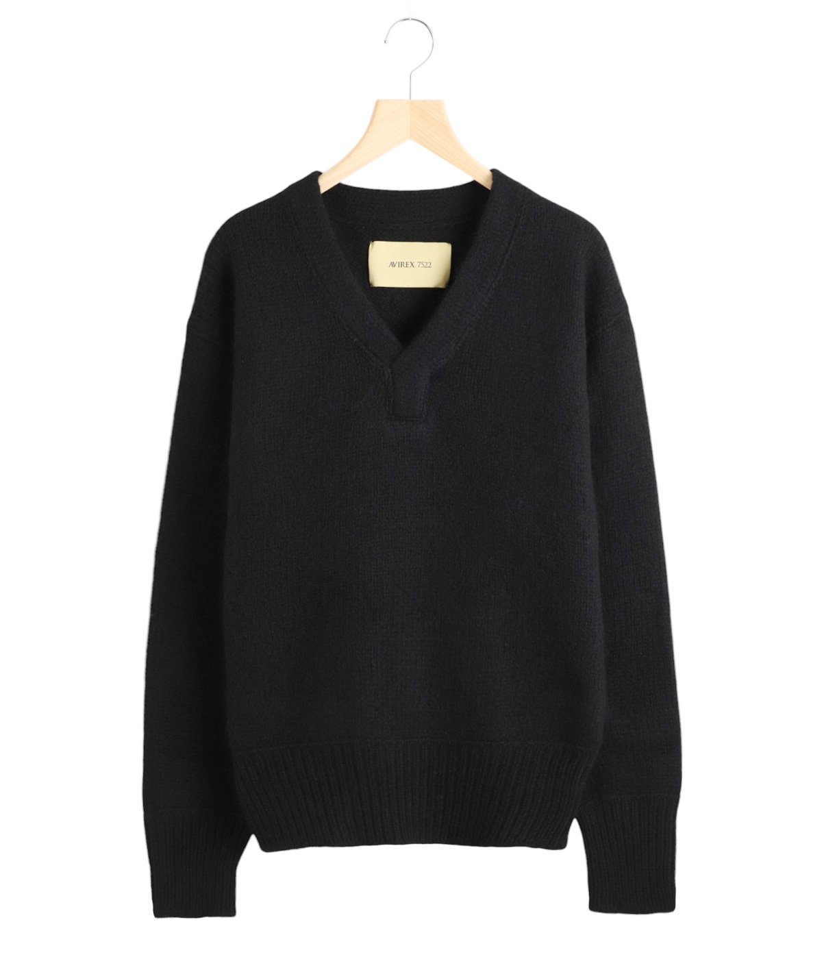 COMMAND KNIT “BLACK“ | AVIREX7522(アヴィレックスナナゴーニーニー