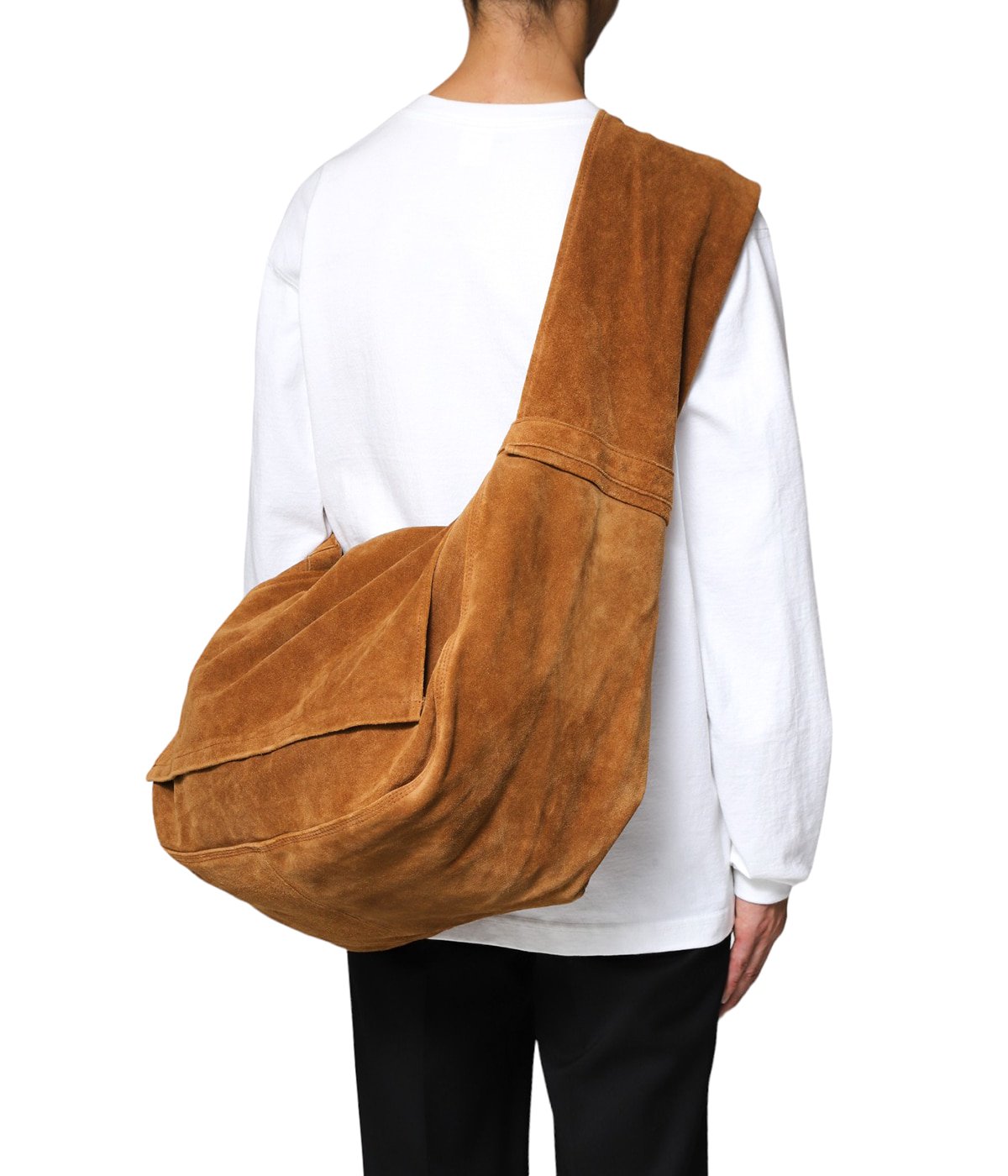 SEVEN BY SEVEN スエードショルダーバッグ