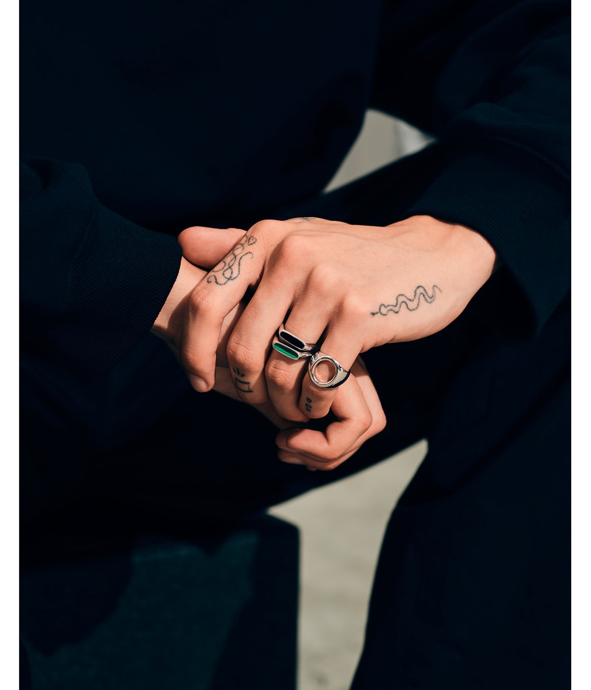 Mario Ring Onyx | TOMWOOD(トムウッド) / アクセサリー リング