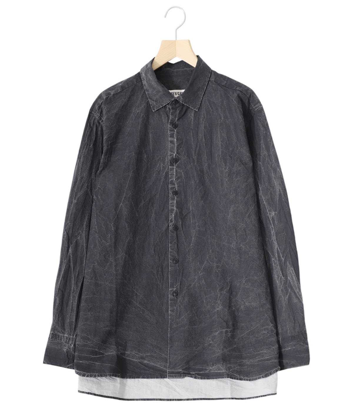 BIG RACCOURCIE SHIRT | CASEY CASEY(ケイシー ケイシー) / トップス