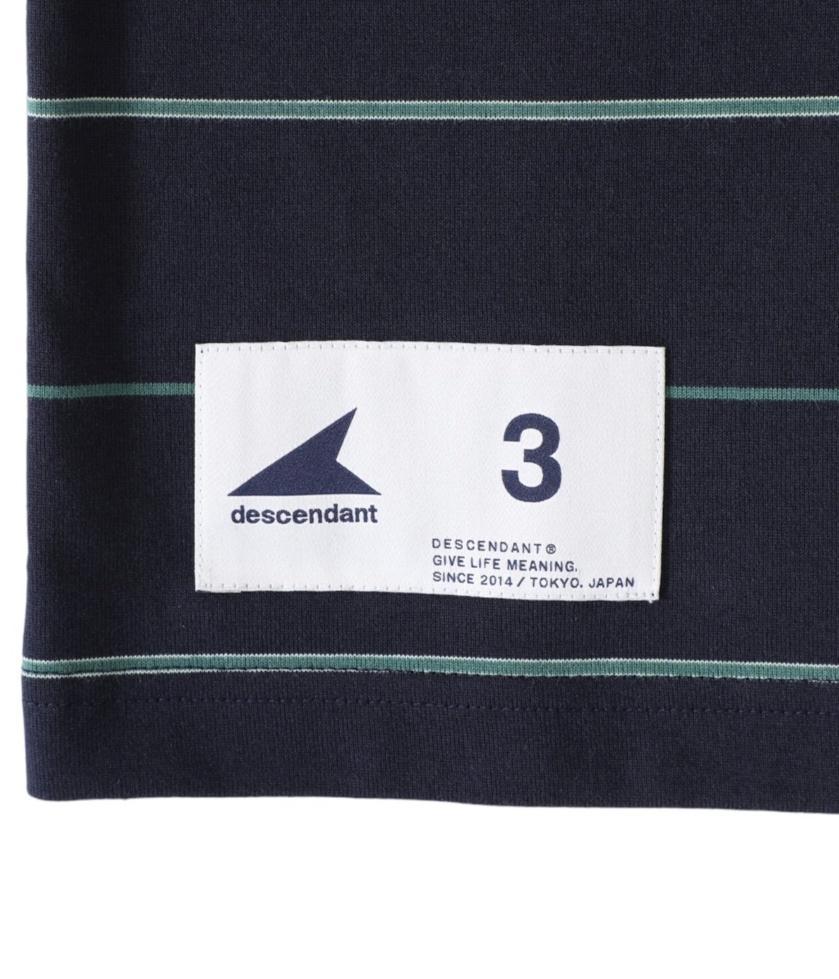 HORIZONTAL MULTI STRIPE LS | DESCENDANT(ディセンダント) / トップス