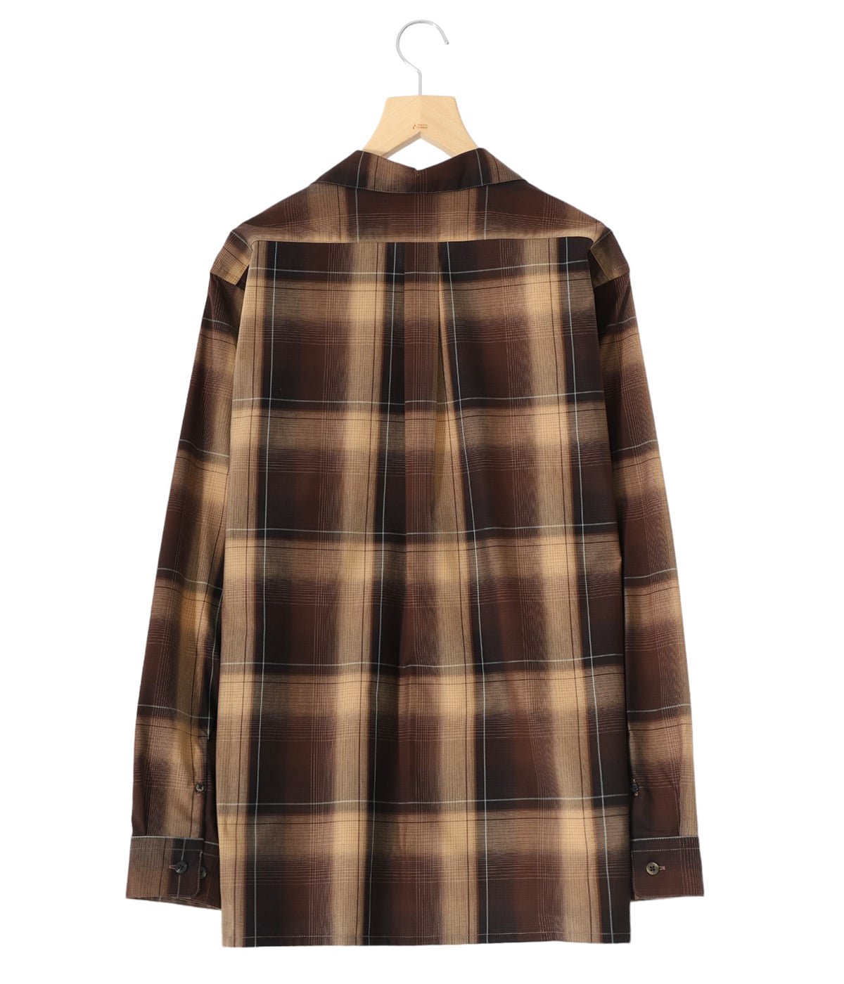 OMBRE PLAID OPEN COLLAR BLOUSE | SUGARHILL(シュガーヒル