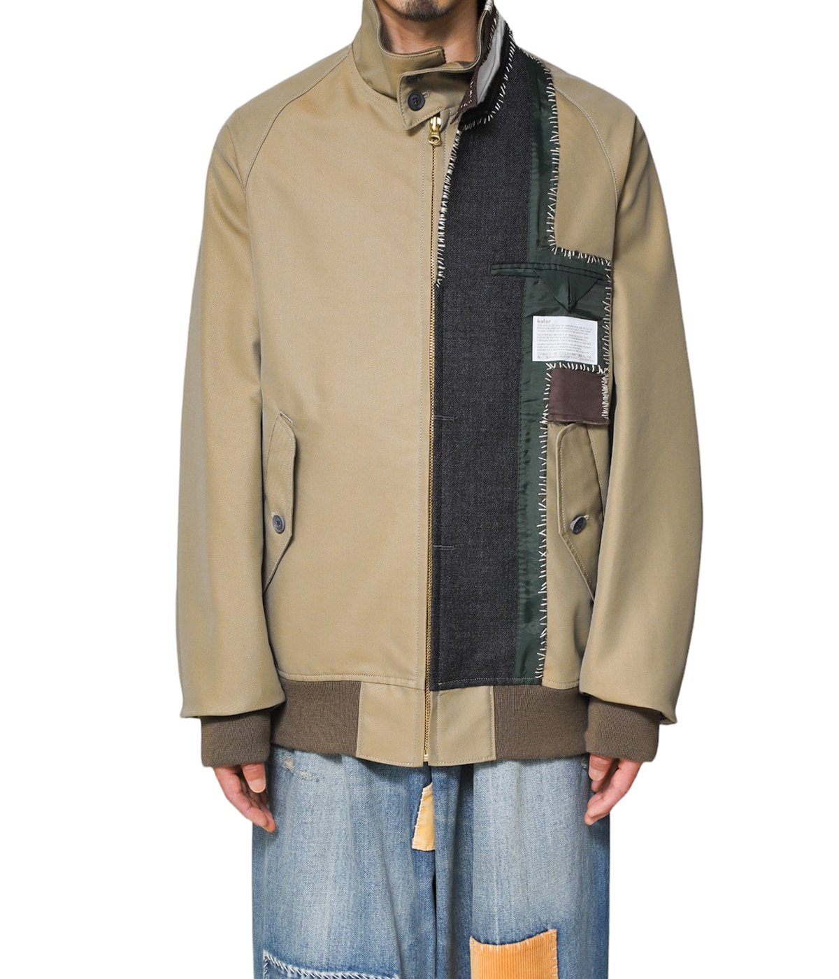 パッチワークブルゾン | kolor(カラー) / アウター ブルゾン