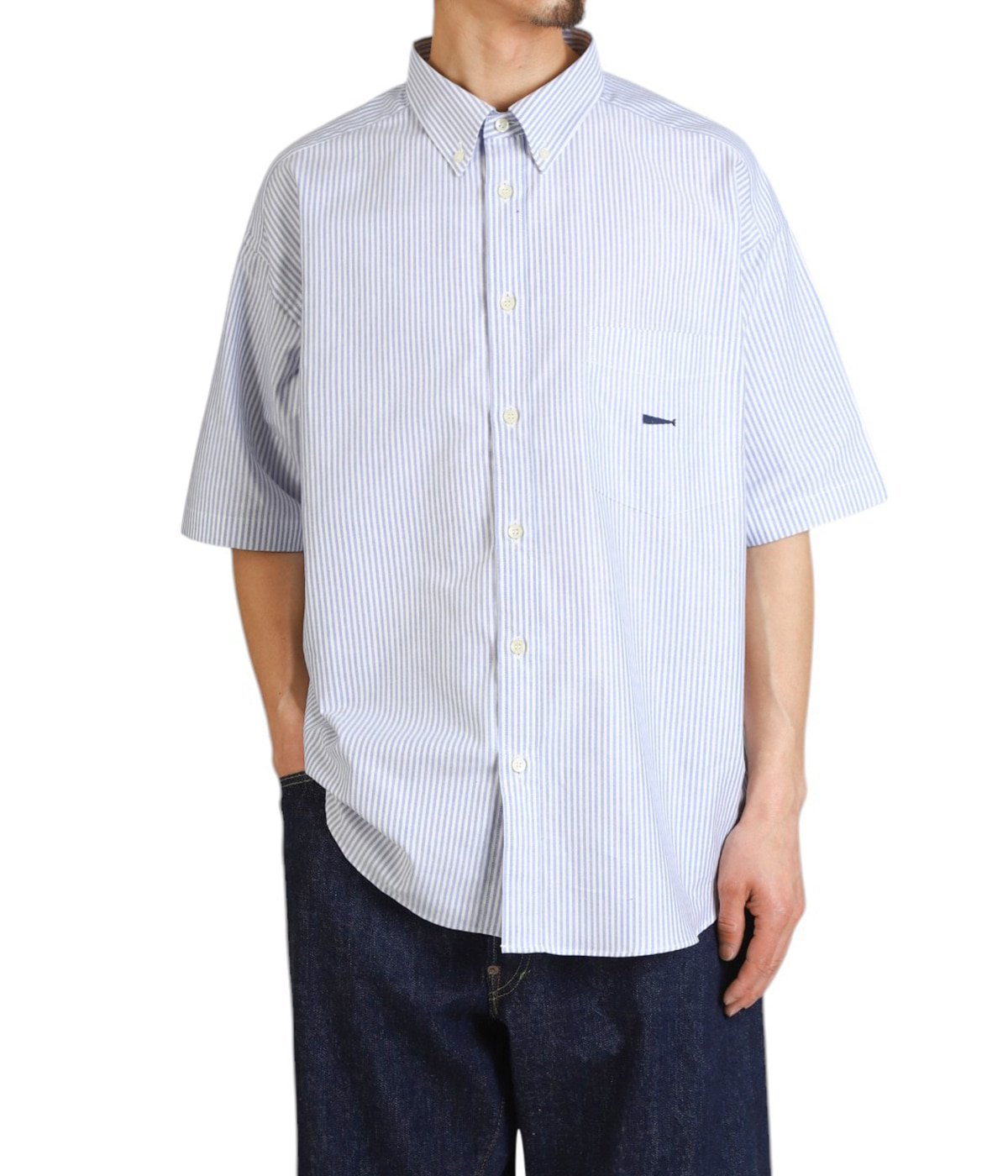 KENNEDY'S OXFORD SS STRIPE SHIRT | DESCENDANT(ディセンダント