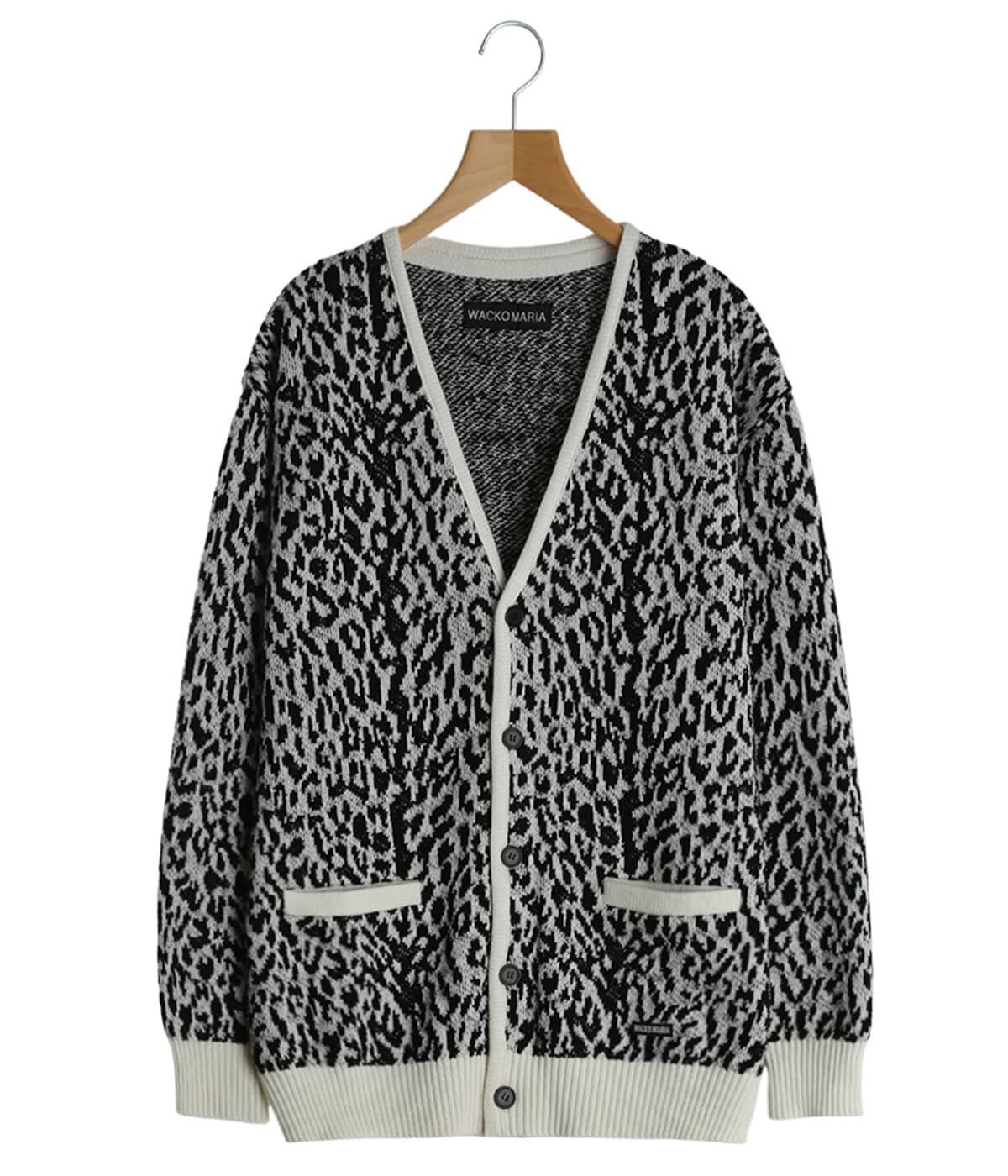 LEOPARD JACQUARD CARDIGAN ( TYPE-1 ) | WACKO MARIA(ワコマリア