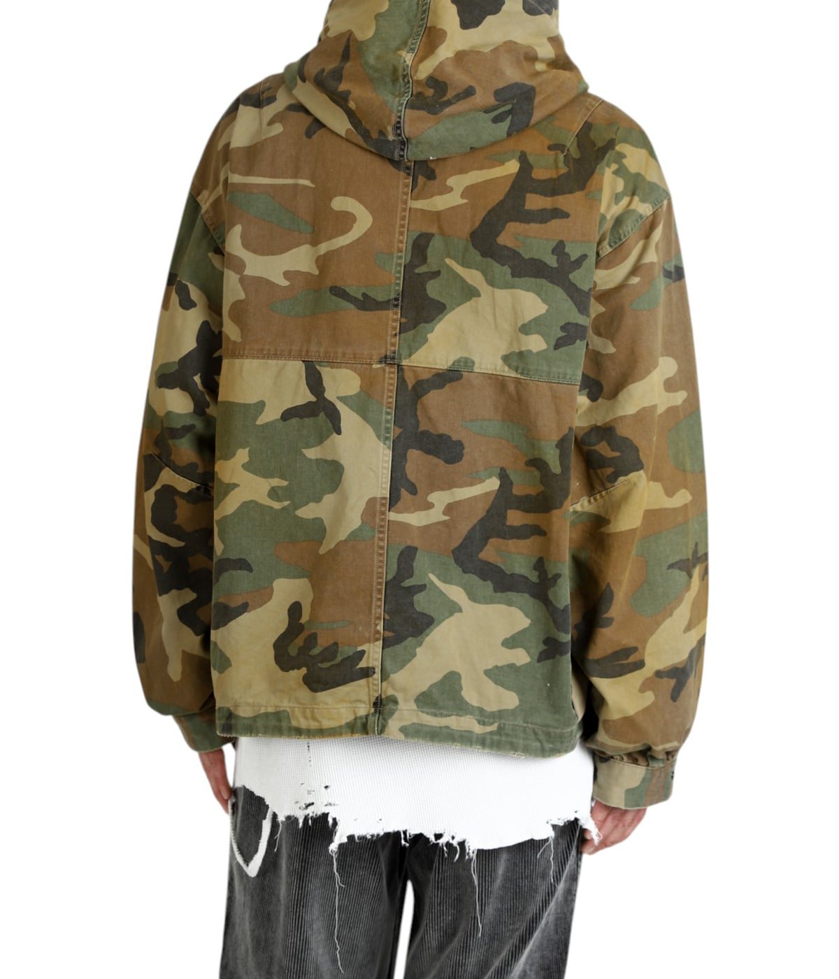 CAMO ZIPUP HOODIE | ANCELLM(アンセルム) / アウター ブルゾン