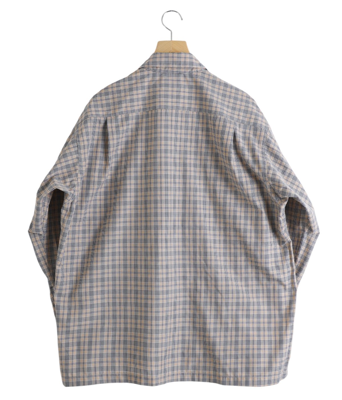 TECH SPORTS OPEN COLLAR SHIRT L/S NOVA CHECK | DAIWA PIER39(ダイワ