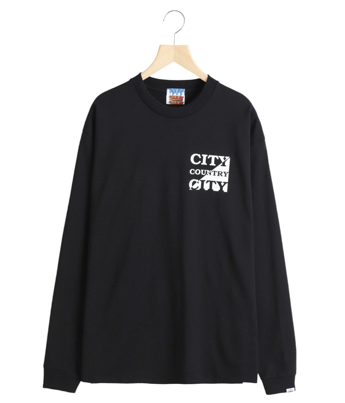 COTTON L/S T-SHIRT_CITY COUNTRY CITY | CITY COUNTRY CITY(シティー