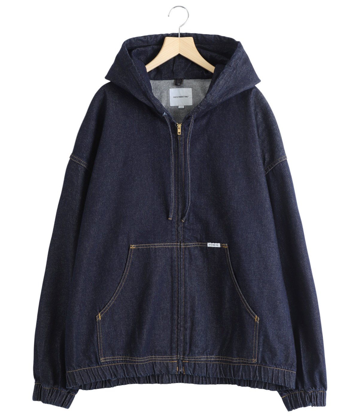 12.5oz Denim Zip Up Hooded Jacket | COOTIE PRODUCTIONS(クーティー