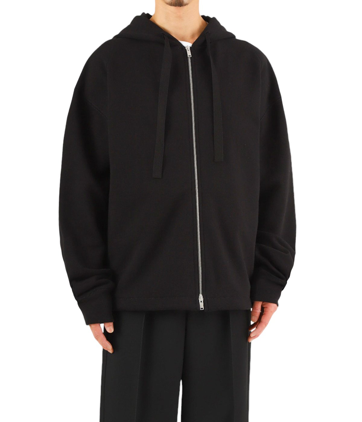 ZIP UP SWEATSHIRT W/HOODIE | JIL SANDER(ジルサンダー) / トップス