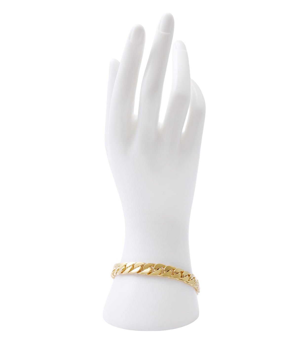 9MM CURB CHAIN T BAR BRACELET - GOLD - | LAVER(ラバー