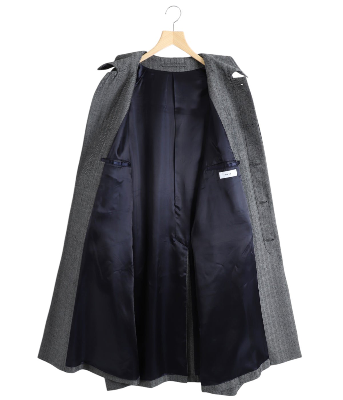 RAGLAN SLEEVE COAT -TUMBLED WOOL SERGE- | marka(マーカ) / アウター