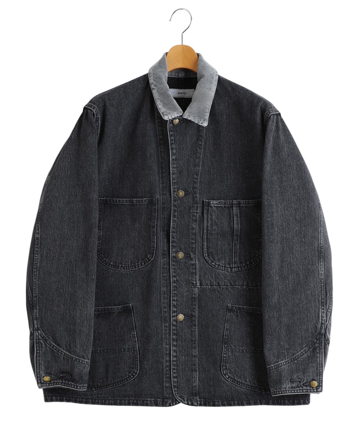 COVERALL JACKET -ORGANIC COTTON 13.5oz SELVEDGE DENIM- | marka
