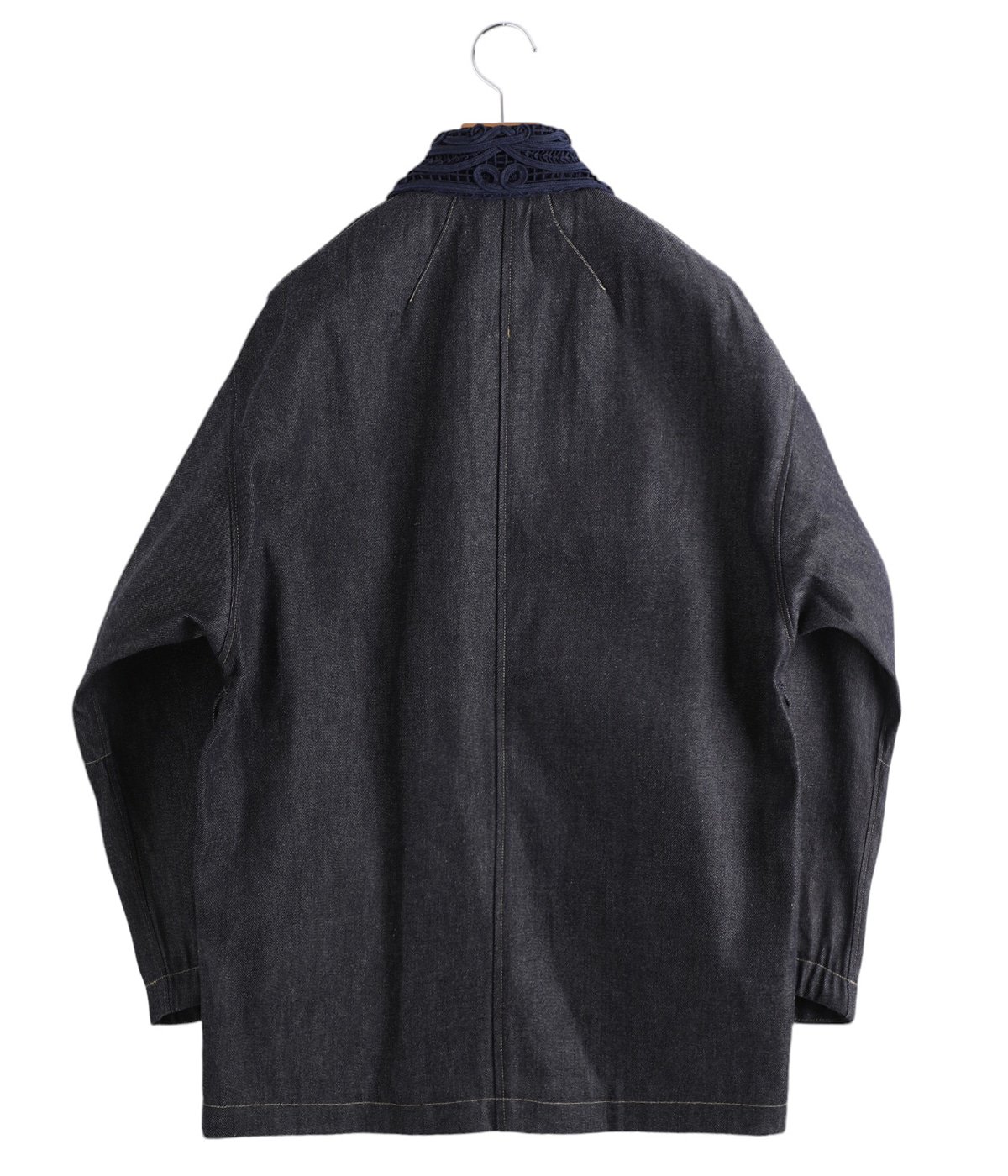 レディース】Cord Embroidery Detail Denim Jacket | Mame Kurogouchi