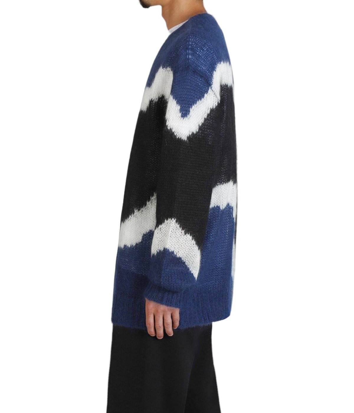 Multi Colour Mohair Cardigan | NOMARHYTHM TEXTILE(ノーマリズム