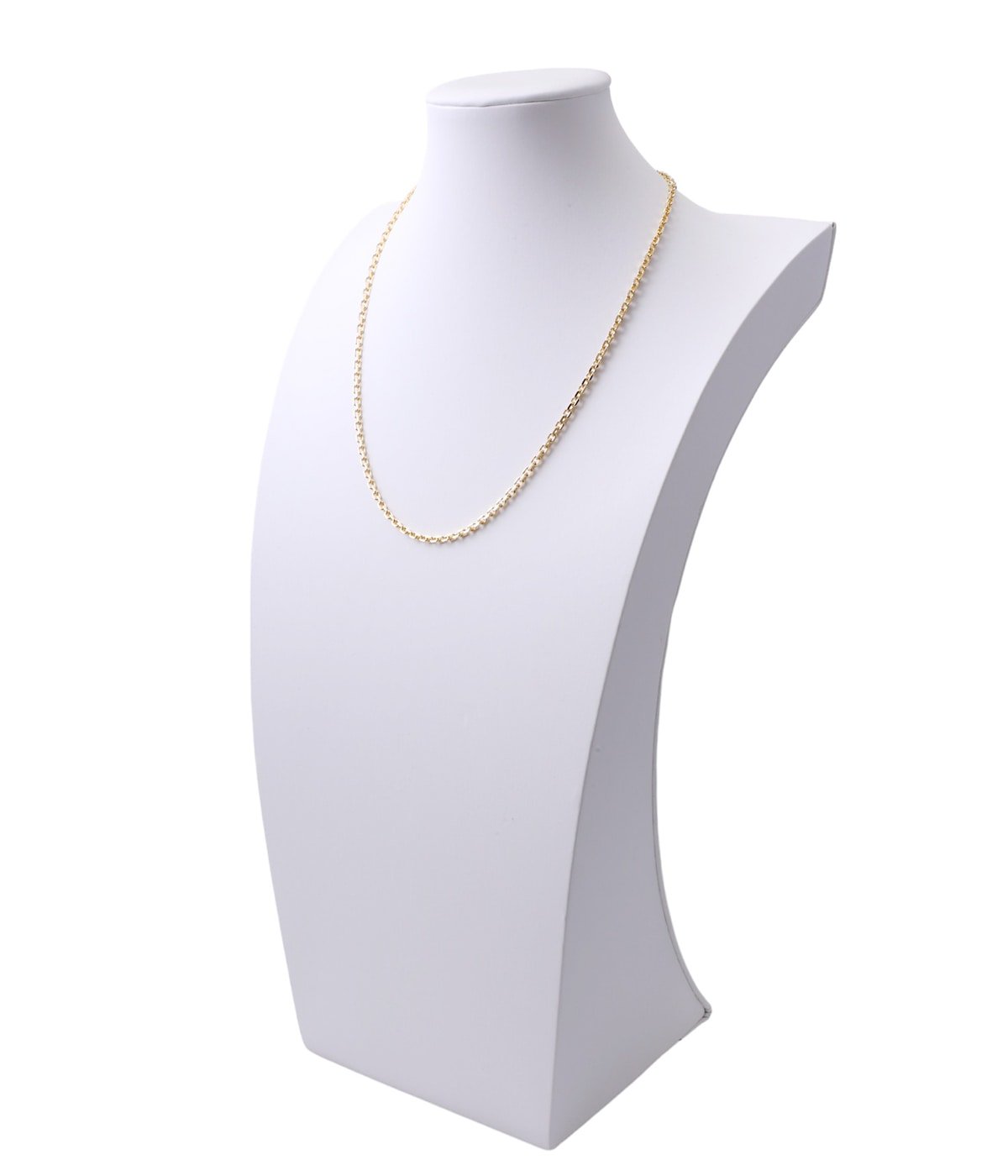 18K GOLD INFFINITY HOOK CABLE CHAIN, MEDIUM, 50cm | LARRY SMITH