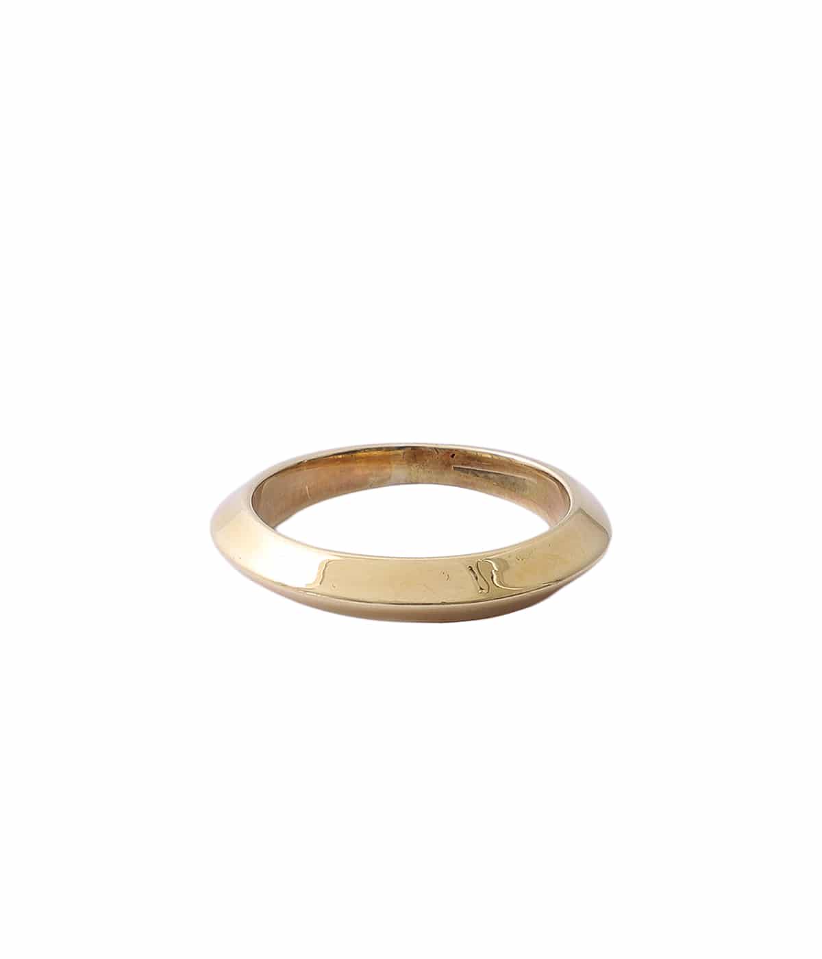 18K EXTRA THIN TRIANGLE RING -PLAIN- | LARRY SMITH(ラリースミス