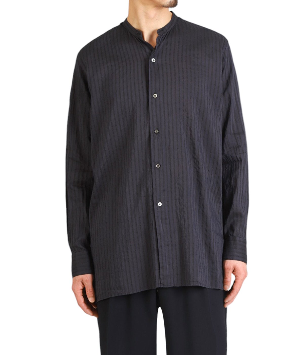 Morris LINO silk Jqd | HEUGN(ユーゲン) / トップス 長袖シャツ