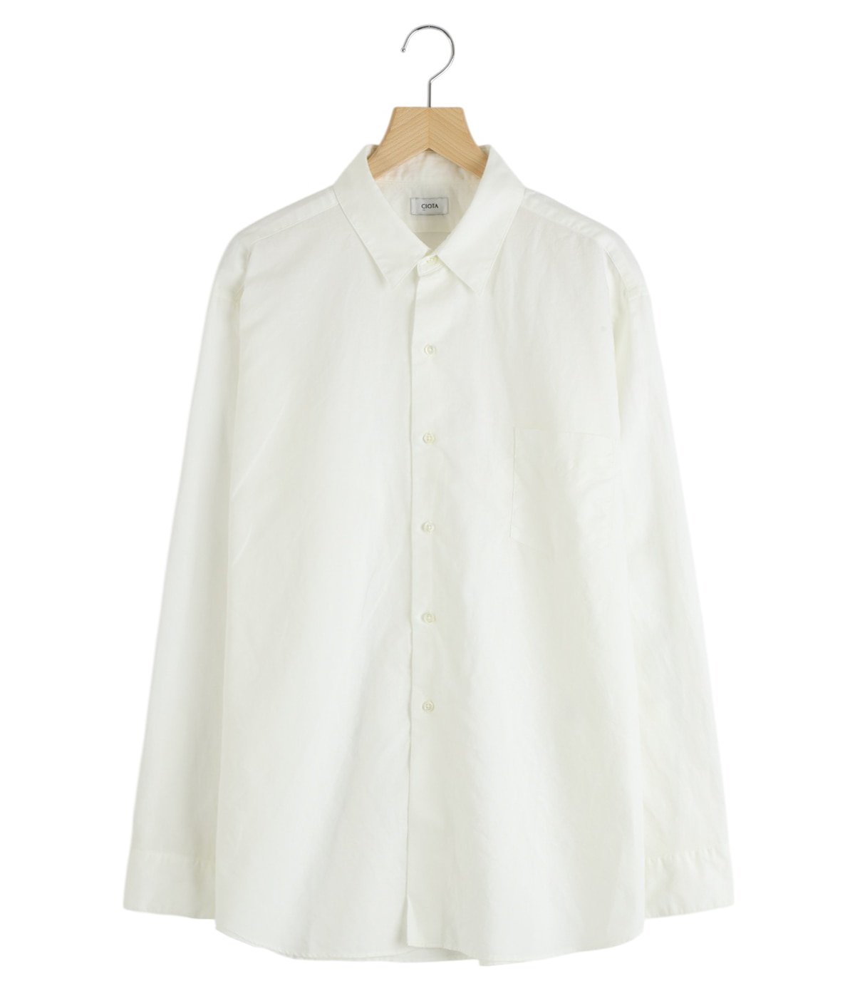 Regular Collar Long Sleeve Shirt | CIOTA(シオタ) / トップス 長袖