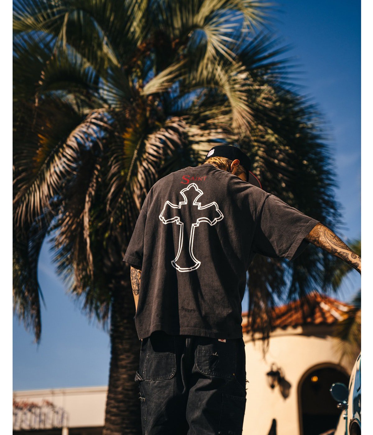 2PC_SS TEE/2PAC | SAINT Mxxxxxx(セント マイケル) / トップス