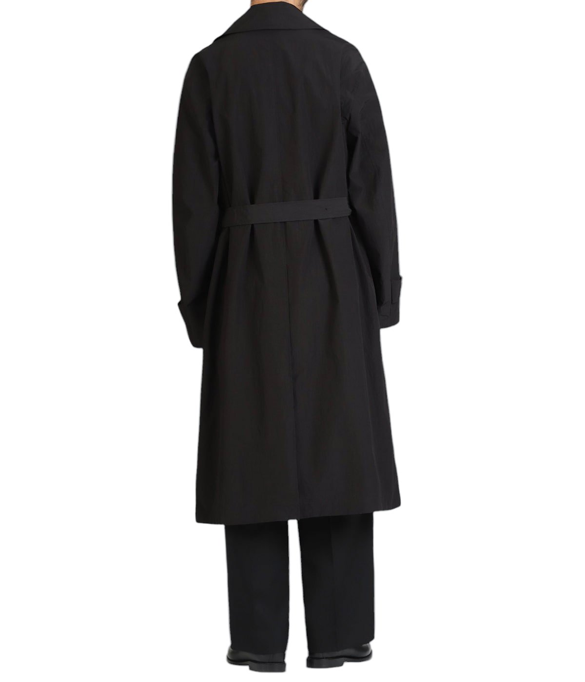 WINDPROOF NYLON DOUBLE BREASTED COAT | ssstein(シュタイン