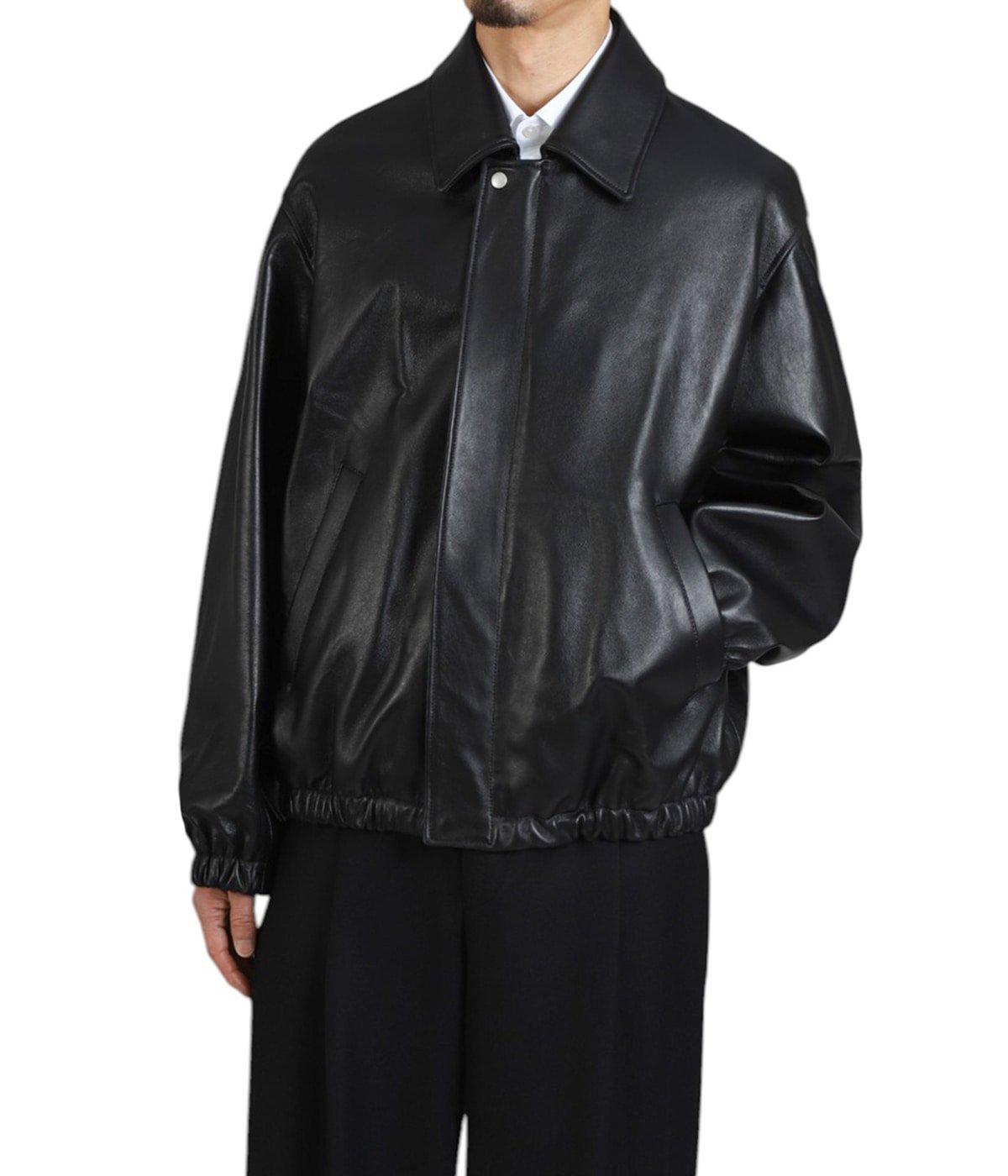 LEATHER ZIP SHORT JACKET | ssstein(シュタイン) / アウター レザー