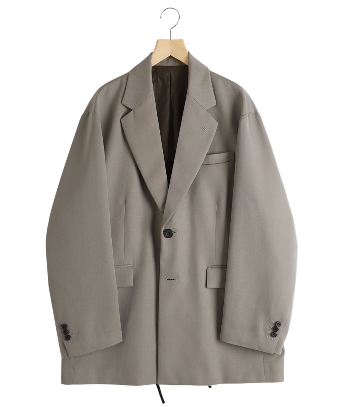 OVERSIZED SINGLE BREASTED LONG JACKET | ssstein(シュタイン