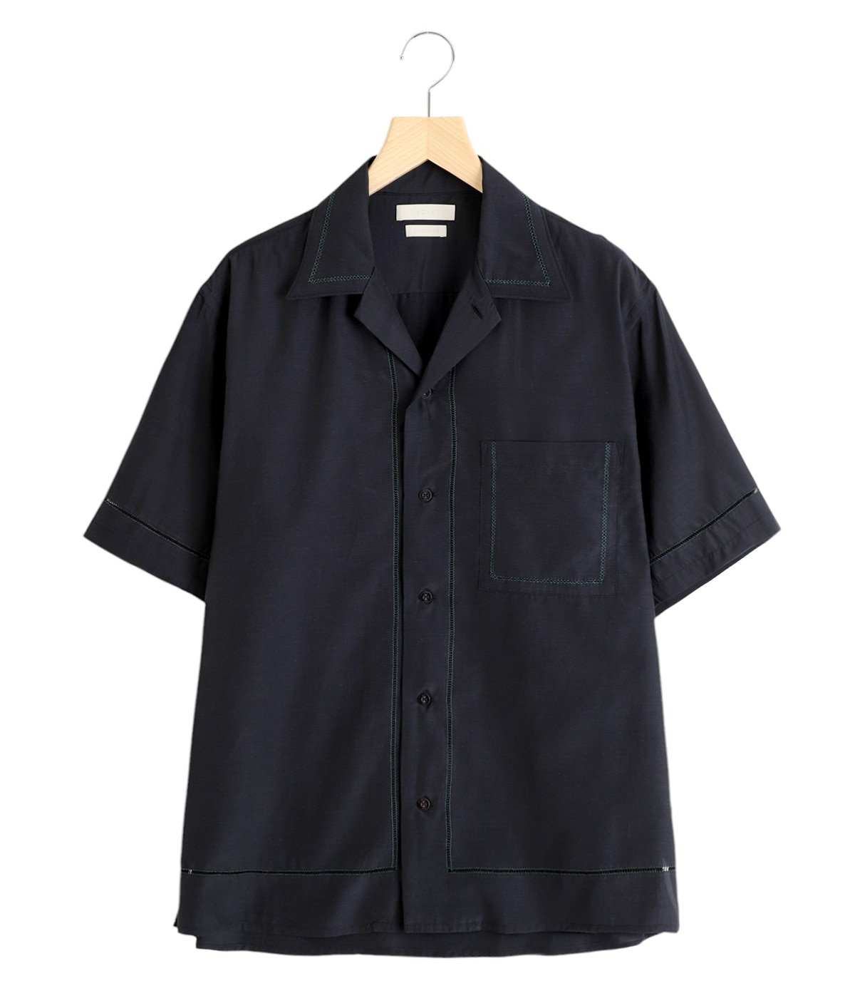 EMBROIDAREY OPEN COLLAR SHIRT | YOKE(ヨーク) / トップス 半袖シャツ