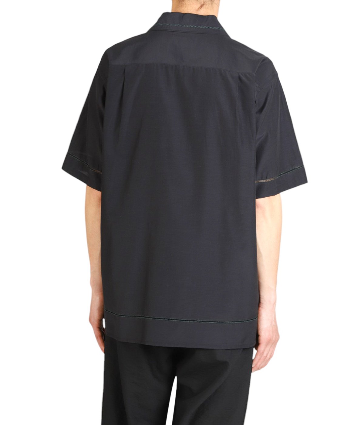 EMBROIDAREY OPEN COLLAR SHIRT | YOKE(ヨーク) / トップス 半袖シャツ