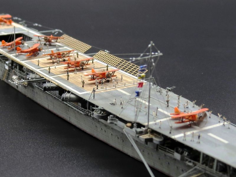 1/700 日本海軍航空母艦「鳳翔(練習空母時代)」 | mitteさんの作品
