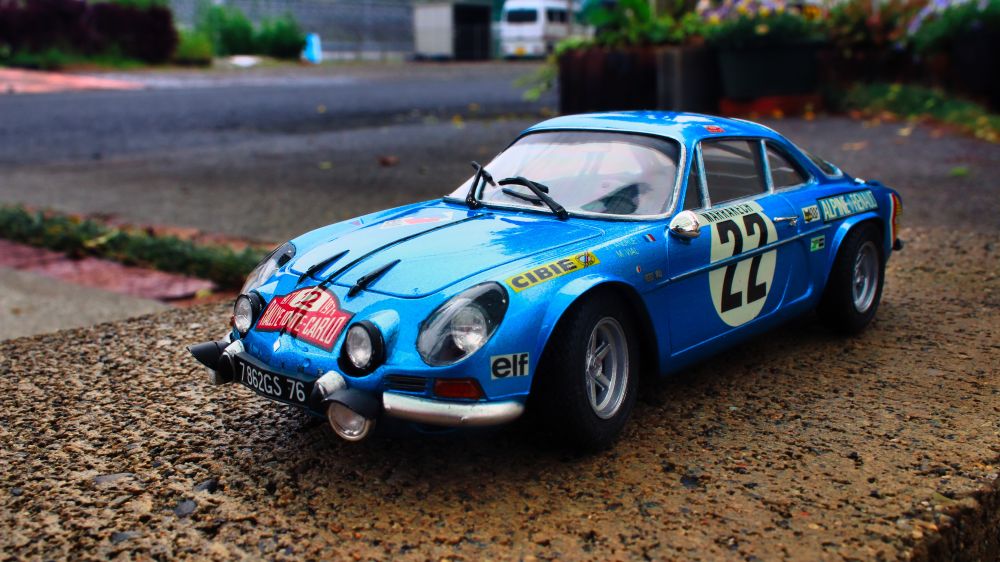 タミヤ 1/24 アルピーヌ ルノー A110 モンテカルロ 1971 | 光猫さんの