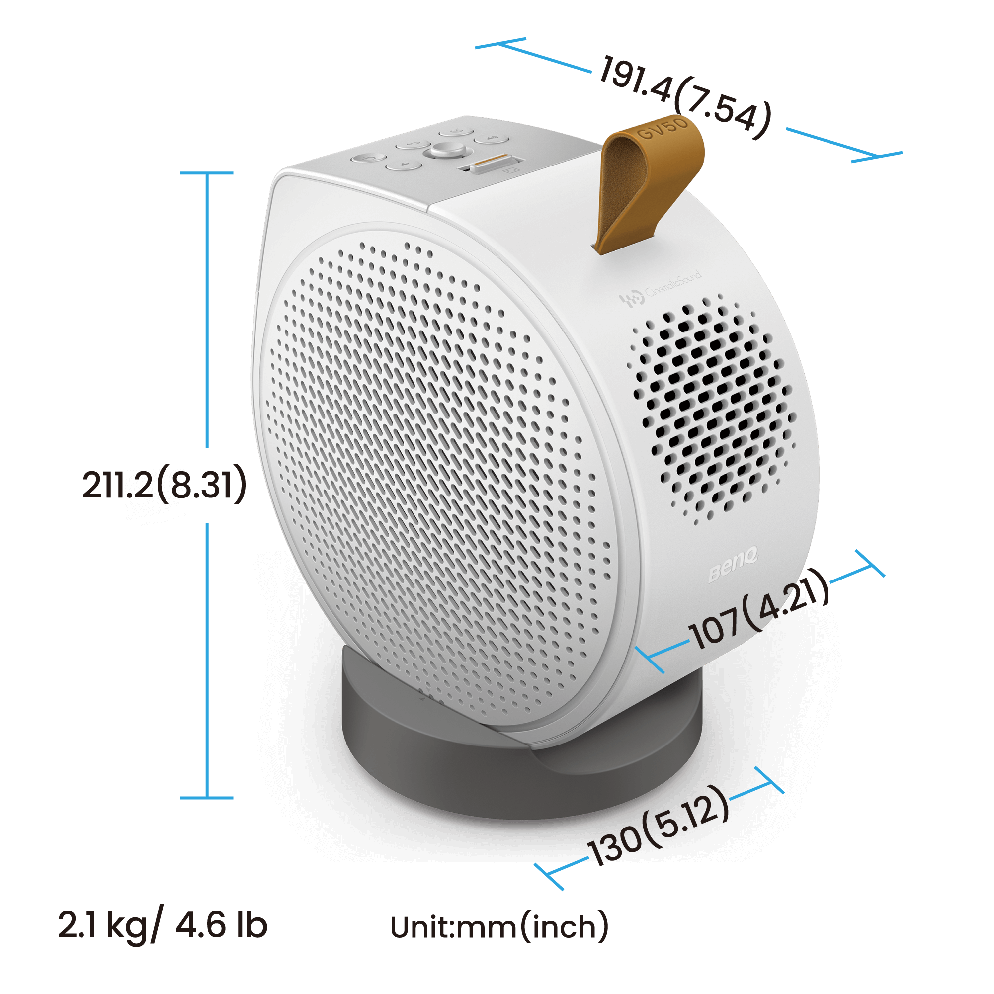 GV50 Product Info | BenQ US