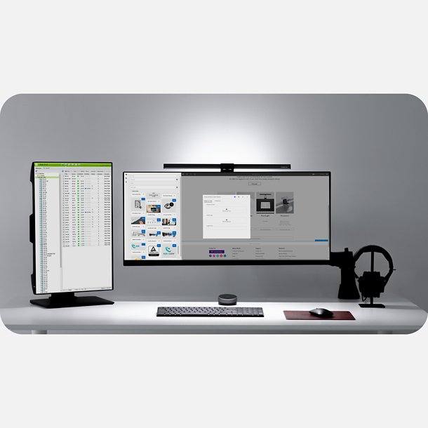 Curved Monitor Light Bar ScreenBar Halo | BenQ US