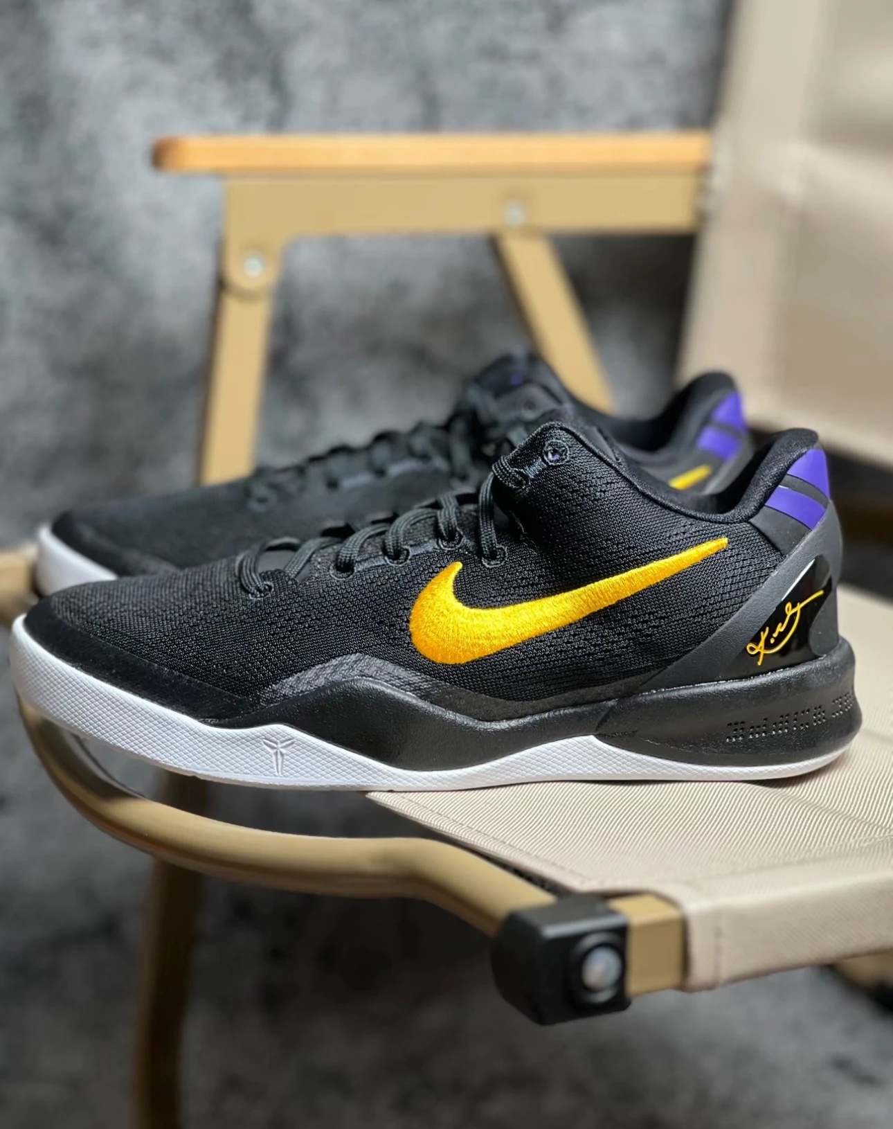 Nike Kobe8 Protro “ Black University Gold” 大學金黑金HF9550-001