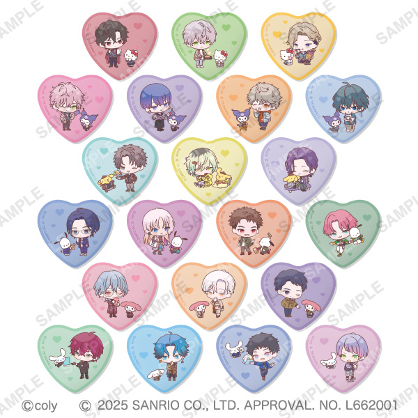 トレーディングハート缶バッジ「Friendly Days」 | ブレイクマイケース