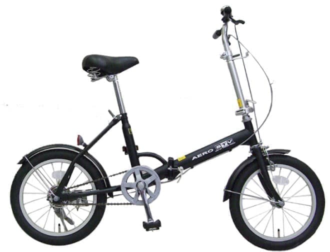 備蓄する自転車「AERO（エアロ）」―ノーパンクタイヤを装備した