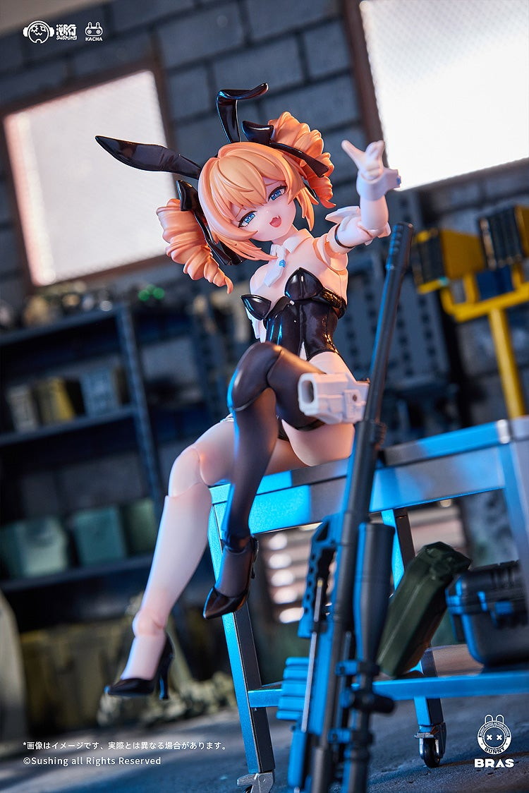 BUNNY RAPID ACTION SQUAD「Sniper・レオーニ 1/12 可動フィギュア」の