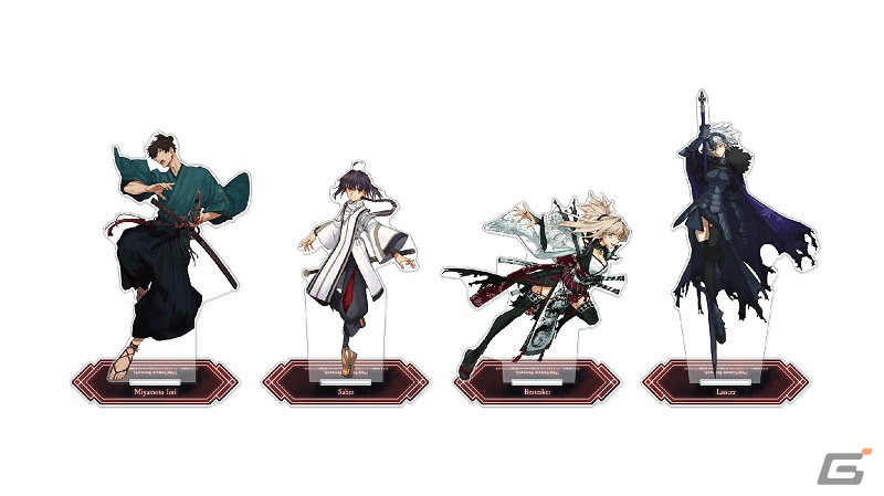 Fate/Samurai Remnant」グッズの予約受付が開始！ビッグアクリル