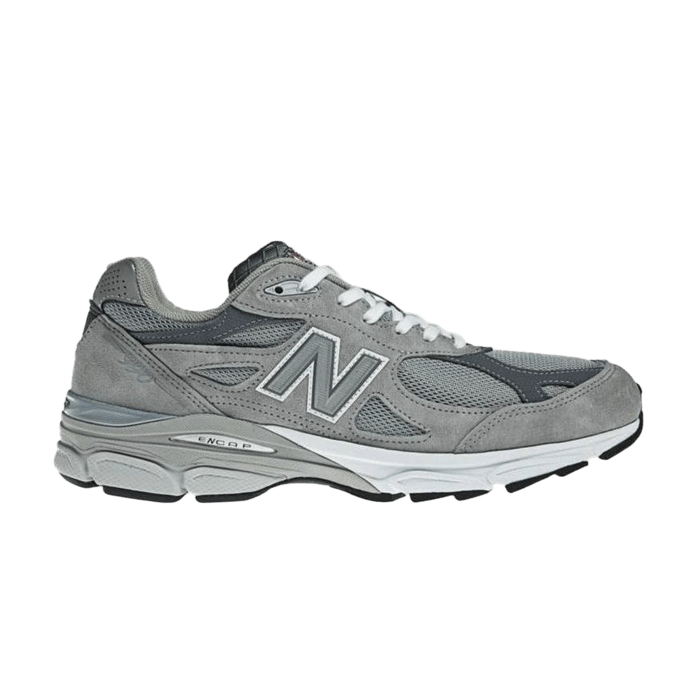 Buy New Balance 990v3 Made in USA 'Grey White' - M990GL3 | GOAT
