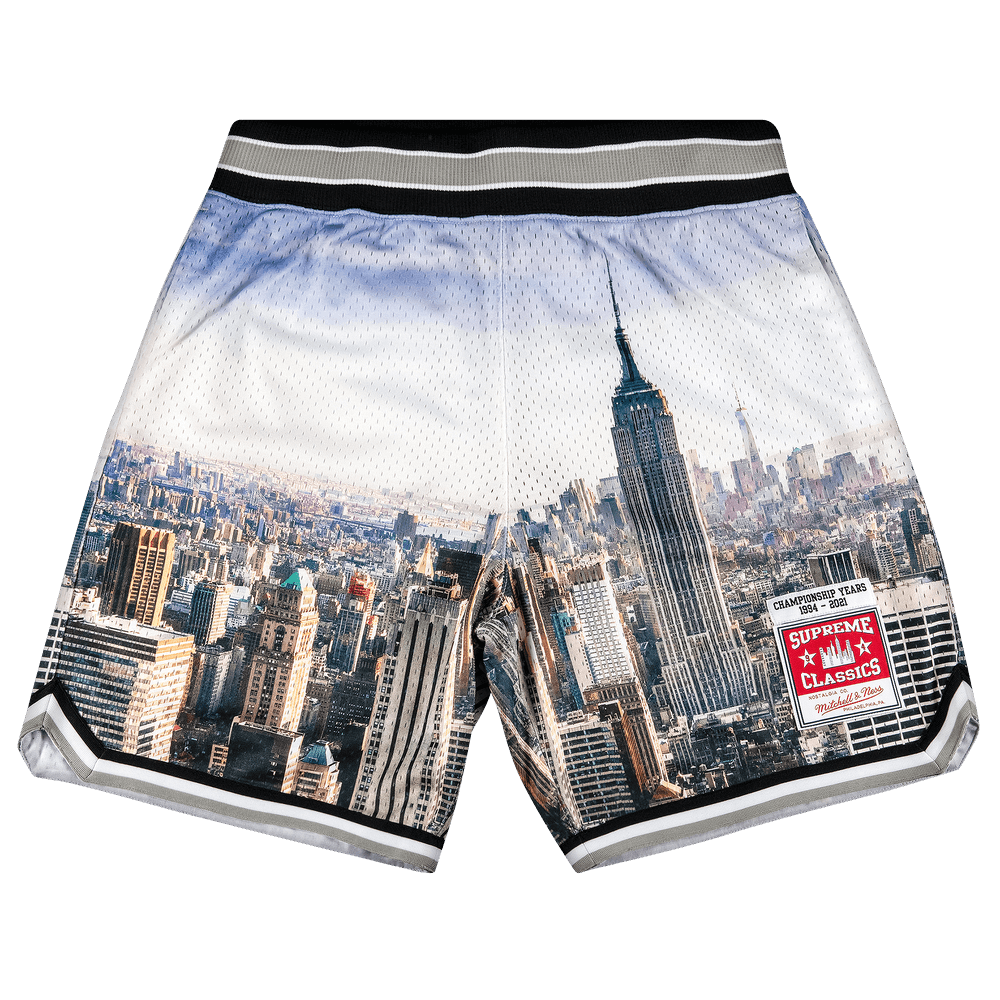 Buy Supreme x Mitchel And Ness Basketball Short 'Skyline