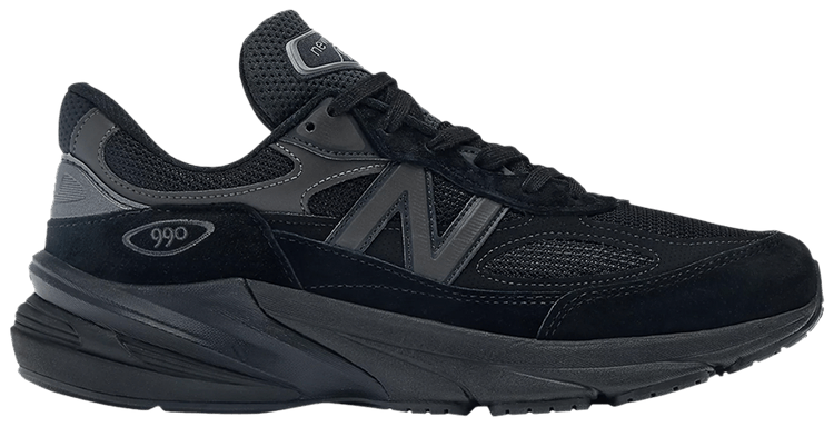 Buy New Balance 990v6 Made in USA 'Triple Black' - U990BB6 | GOAT