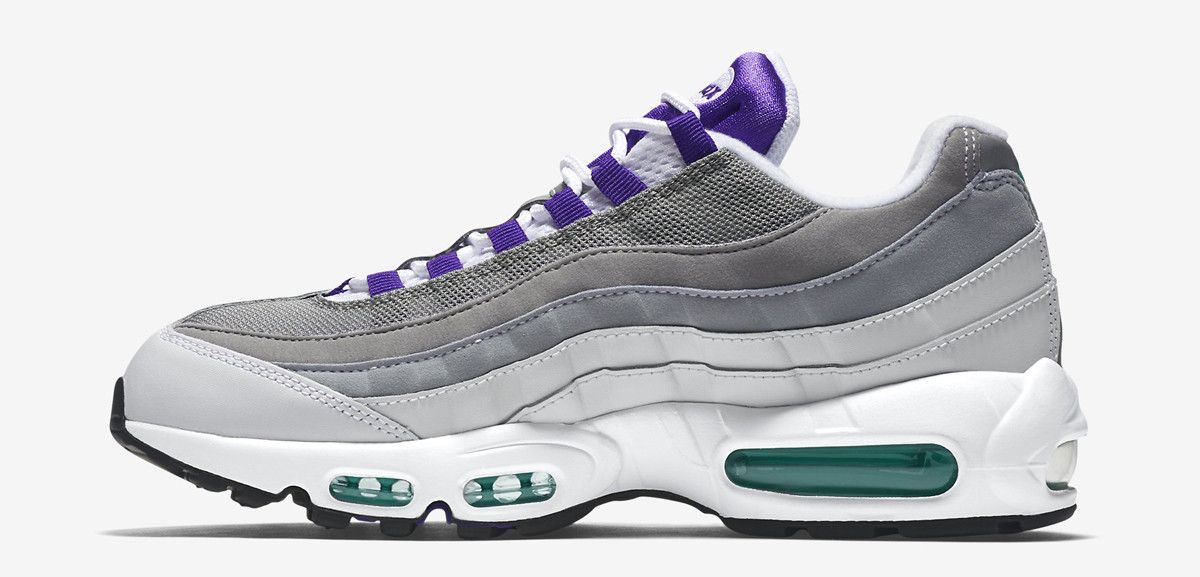 Buy Nike Air Max 95 'Grape' 2015 - 554970 151 | GOAT