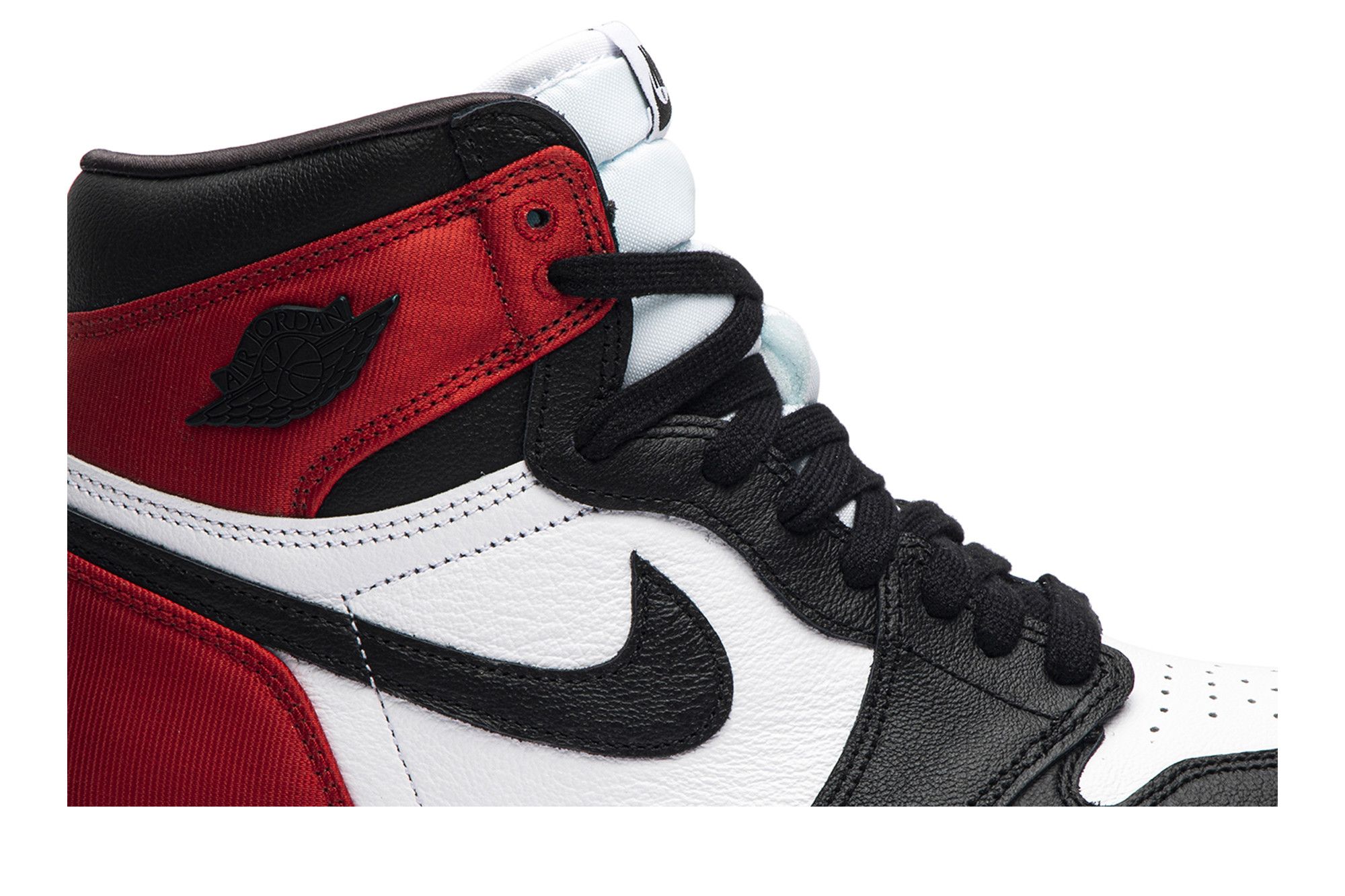 Buy Wmns Air Jordan 1 Retro High 'Satin Black Toe' - CD0461 016 | GOAT