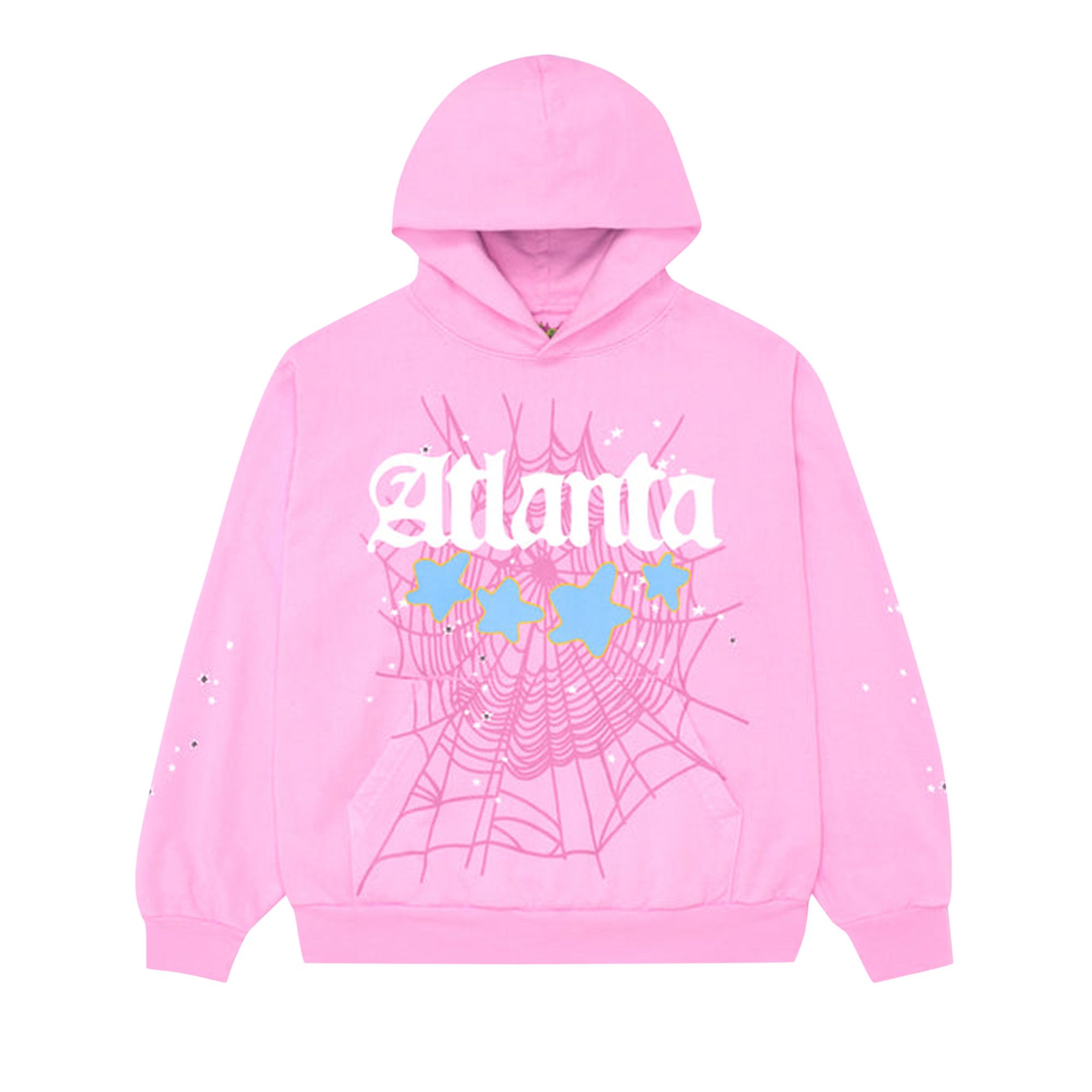 Buy Sp5der Atlanta Hoodie 'Pink' - SP5 ATL HDPIN | GOAT