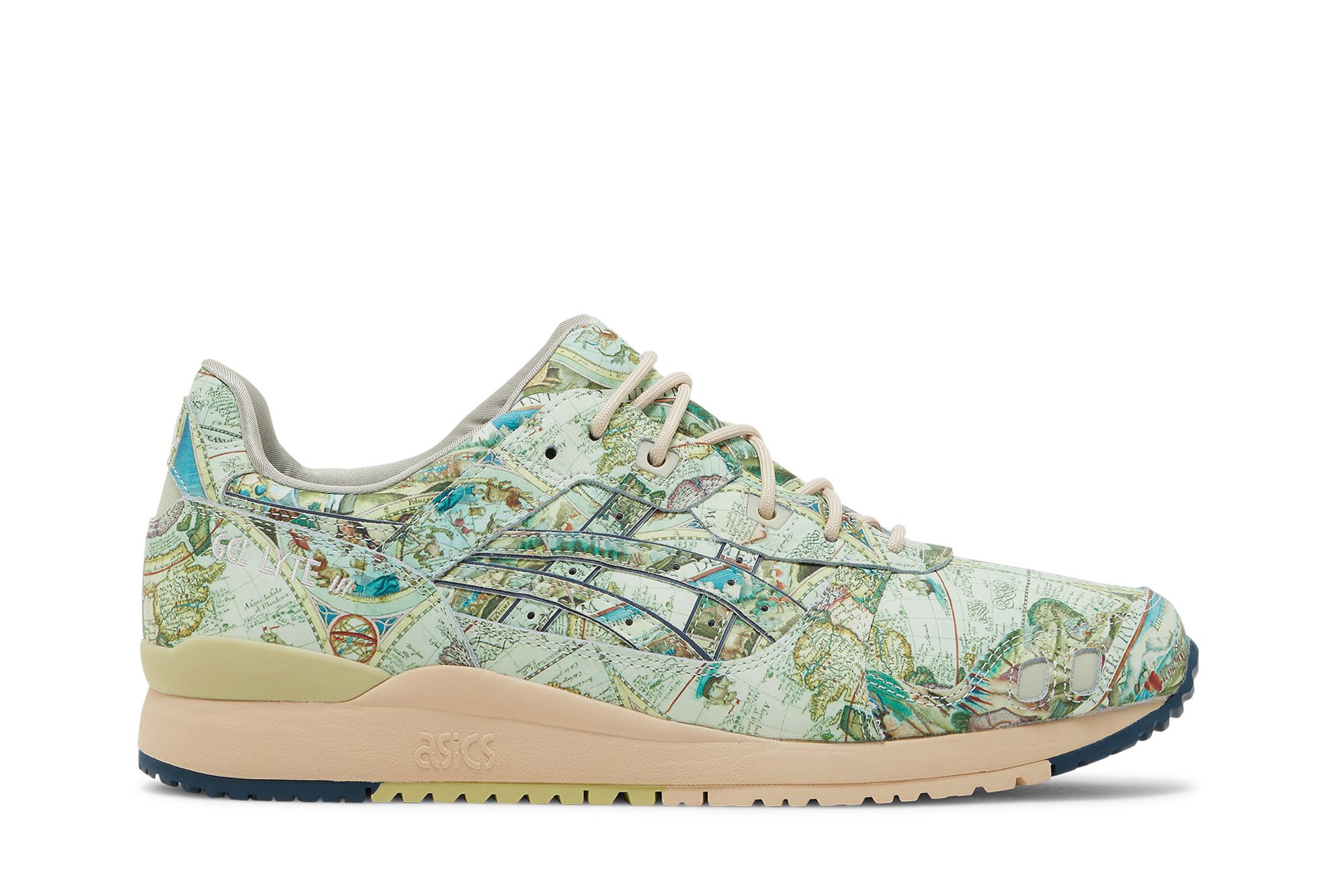 Buy atmos x ASICS Gel Lyte 3 OG 'Aged Map' - 1201A856 300 | GOAT
