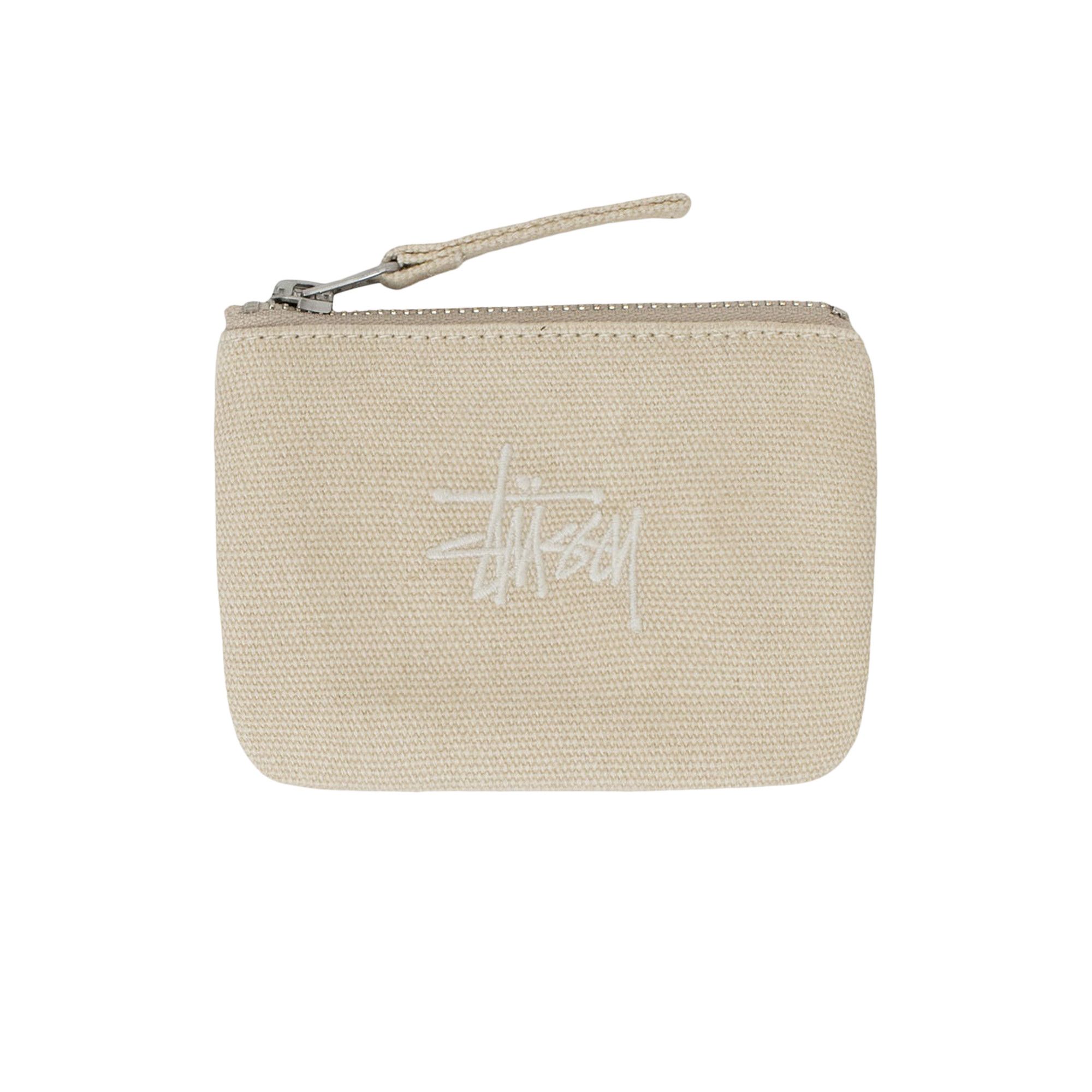 Buy Stussy Canvas Coin Pouch 'Natural' - 134256 NATU | GOAT