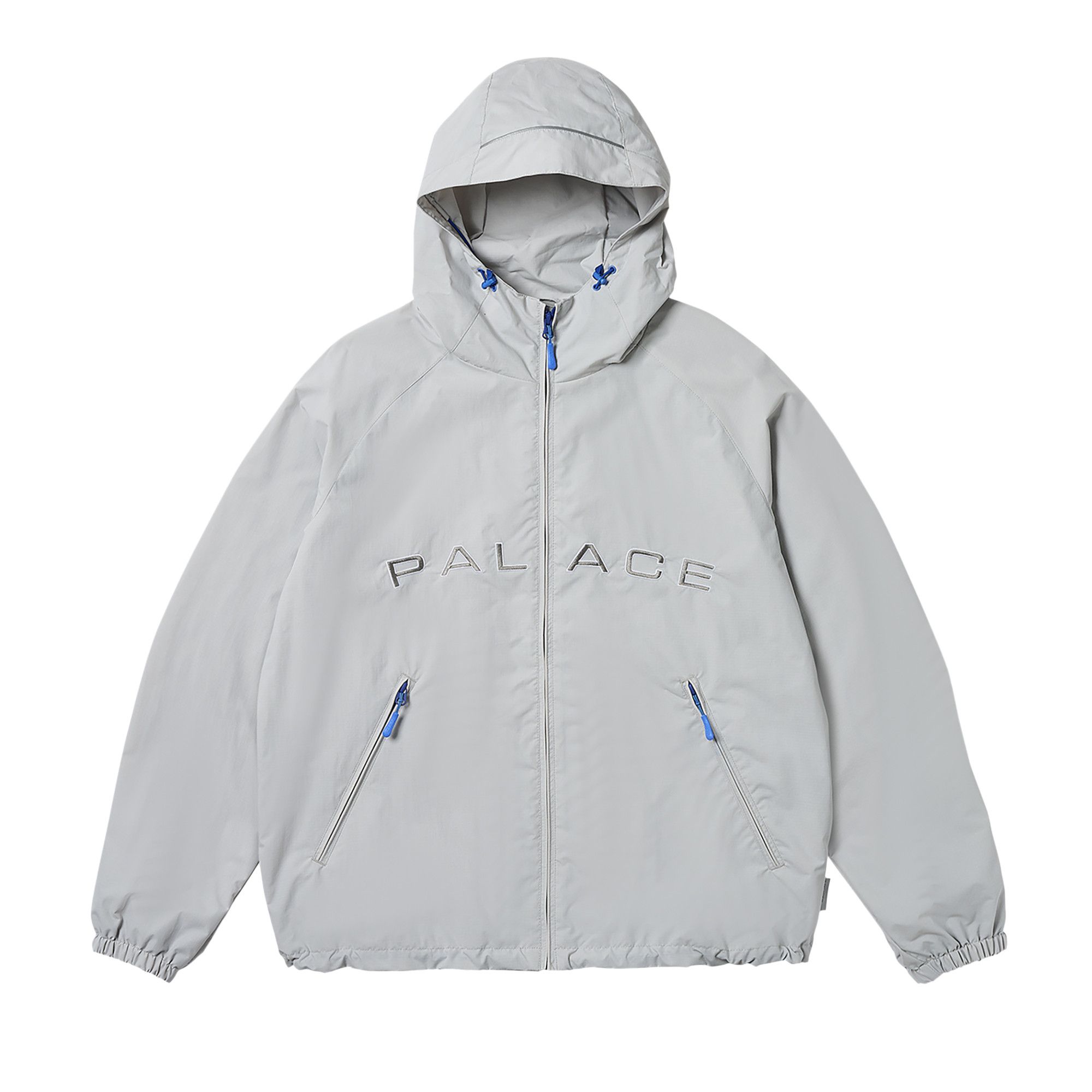 Buy Palace Arc Shell Hooded Jacket 'Arctic Grey' - P26JK009 | GOAT