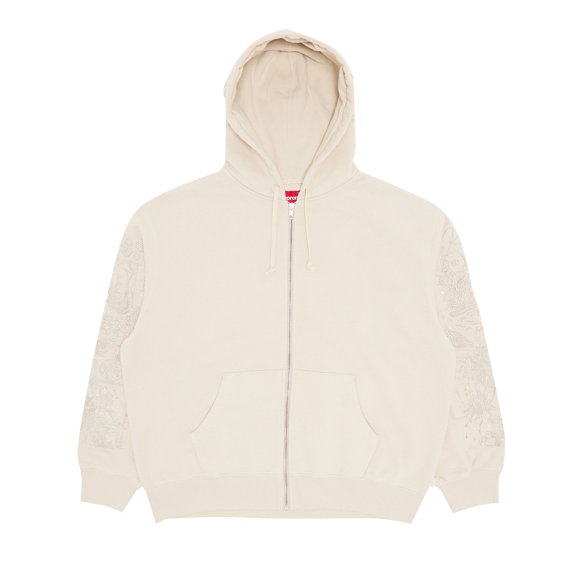 Buy Supreme AOI Zip Up Hooded Sweatshirt 'Natural' - SS24SW43