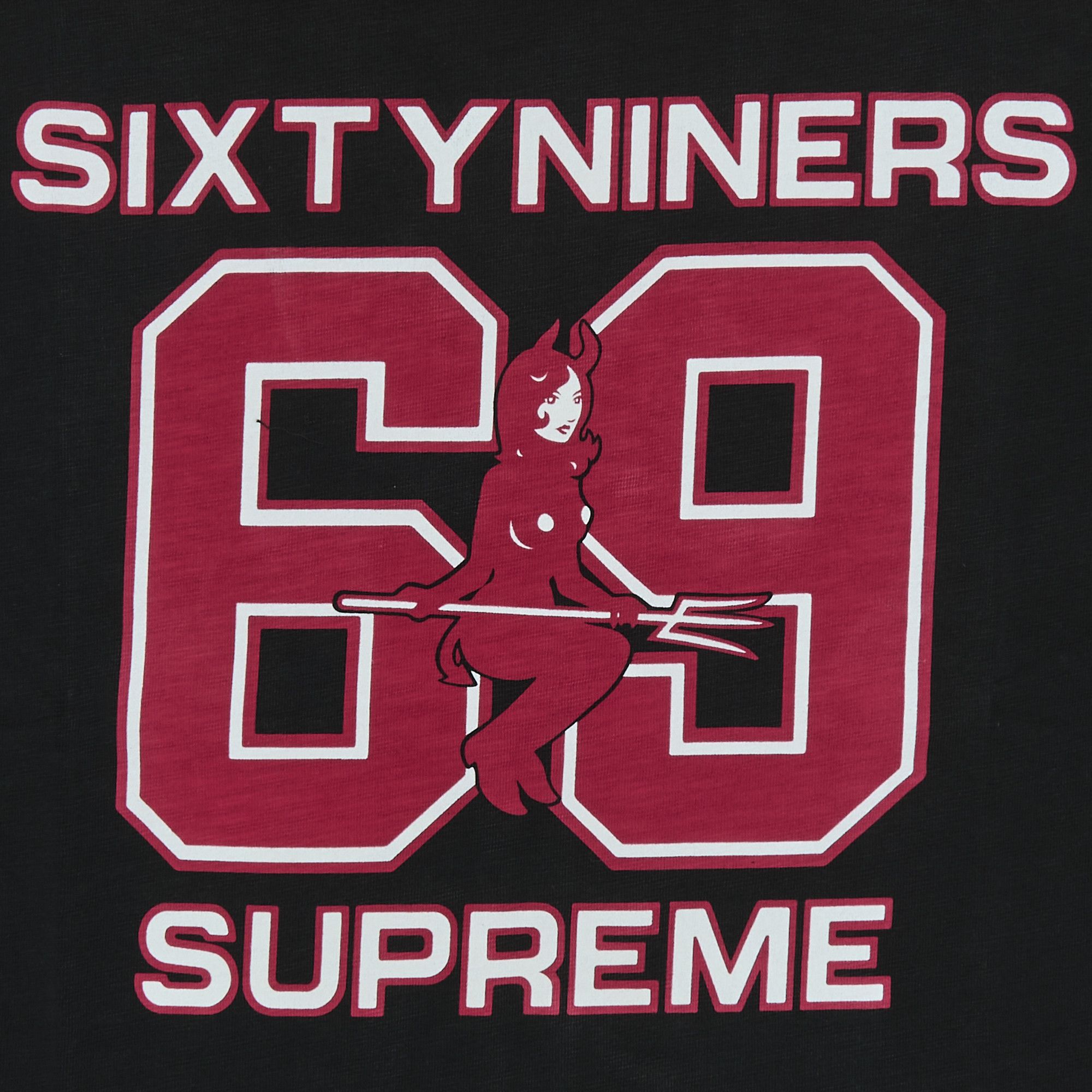 Buy Supreme x HYSTERIC GLAMOUR 69 Football Top 'Black' - FW24KN71