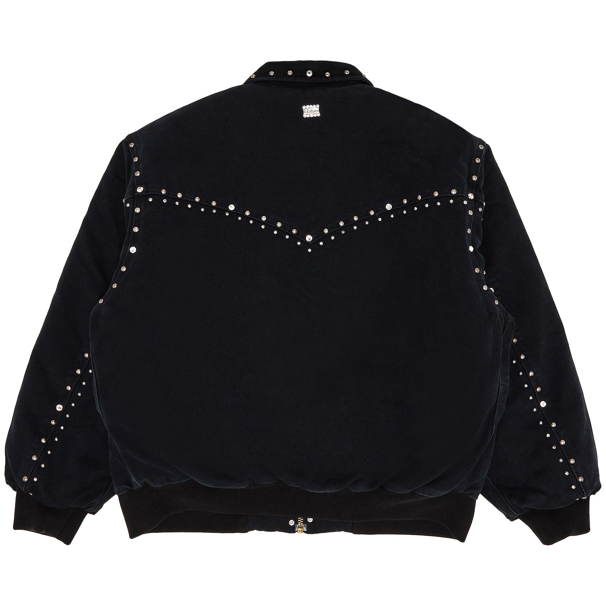 Buy Supreme x b.b. Simon Studded Work Jacket 'Black' - FW24J95